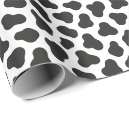 Papel De Presente Cow Print