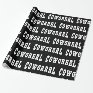 PAPEL DE PRESENTE COWGRRRL