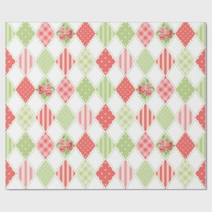 Papel De Presente Cozinha de rosa Art