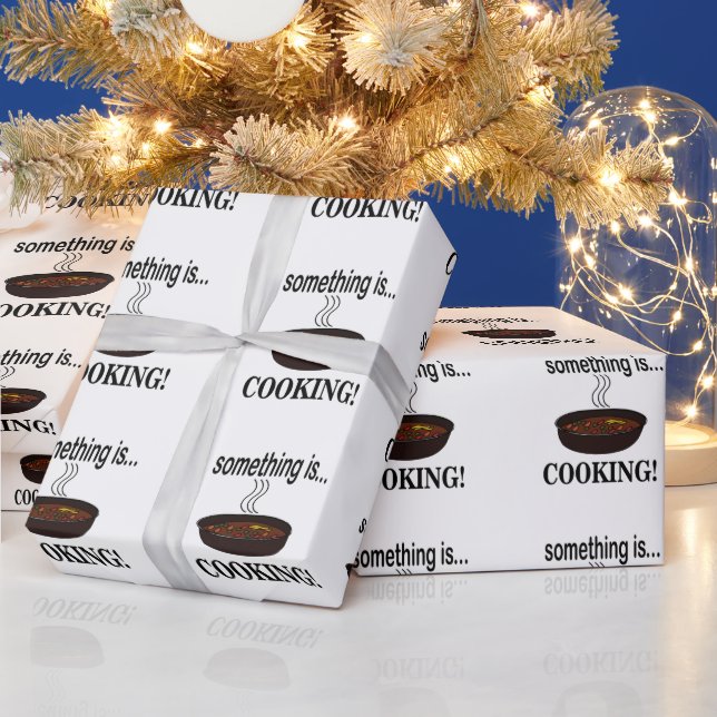 Papel De Presente Cozinhar Algo é Cozinhar (Feriados)