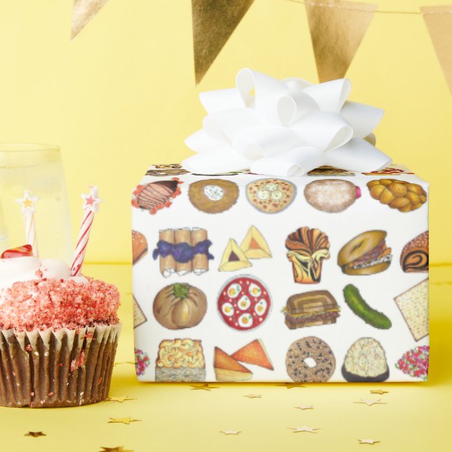 Papel De Presente Cozinhar Judaico Feriado de Cuisine Janta Comida I (Festa de aniversário)