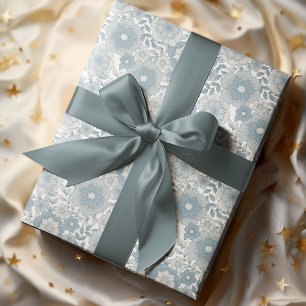 Papel De Presente Cozy Retro Groovy Boho Floral 80S