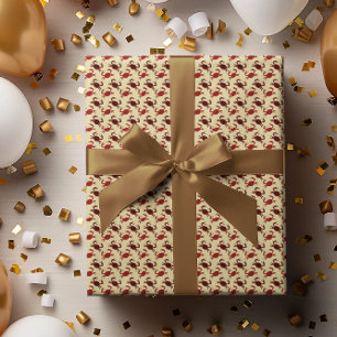 Papel De Presente Crab Crustacean Sea Patterno