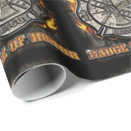 Papel De Presente Crachá De Honra