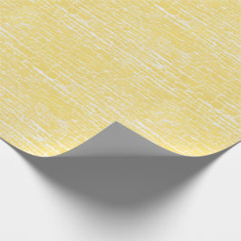 Papel De Presente Crackle Amarelo Pastel