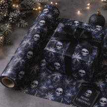 Crânios de Natal Gótico Assustador