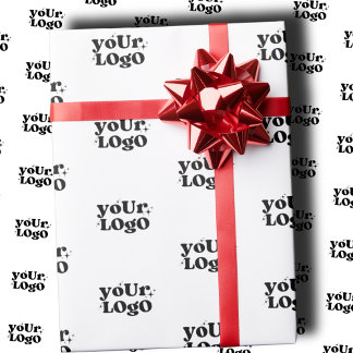Papel De Presente Create Your Own Wrapping Paper, Your Logo Here