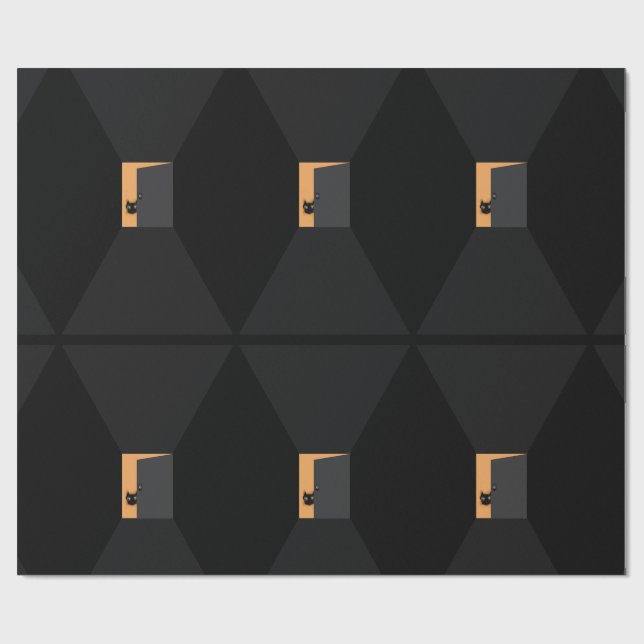 Papel De Presente Creative Halloween (Aberto)