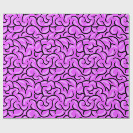 Papel De Presente Creepy Brain