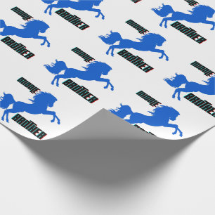 Papel De Presente Criação de Cavalos do Irmão do Meio