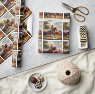 Papel De Presente Criador de Bovinos em Horso