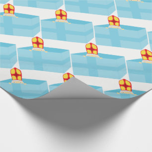 Papel De Presente Crianças Inúteis Arte Bela Rua Engraçada Nick Sint