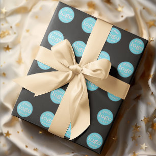 Papel De Presente Criar logotipo personalizado de empresa empresaria