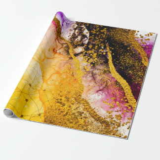 Papel De Presente Criatividade transparente. Abstrato nuvens - ART. 