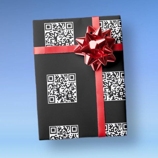 Papel De Presente Crie Instantaneamente um Código QR com Padrão em M (Criador carregado)