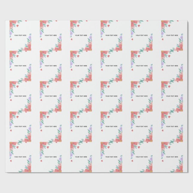 Papel De Presente Crie o seu próprio  (Aberto)