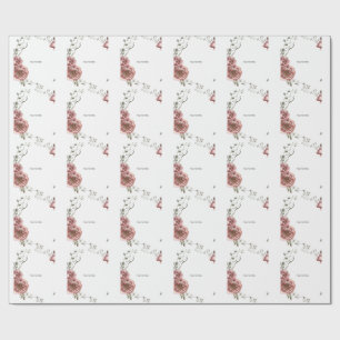 Papel De Presente Crie o seu próprio floral