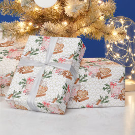 Papel De Presente Crie o seu próprio frio fora do creme de cacau e D