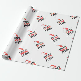 Papel De Presente CRIE-O-VOCÊ-MESMO DIY Personalizado envie seu desi