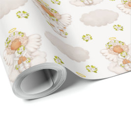 Papel De Presente Crie Seu Próprio Anjozinho Fofo