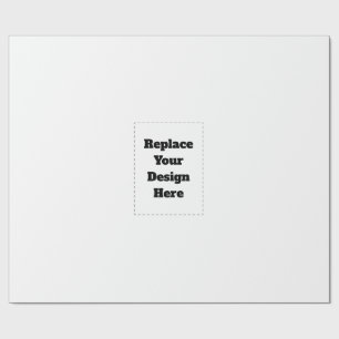 Papel De Presente Crie seu próprio branco 