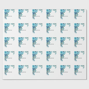 Papel De Presente Crie Seu Próprio Floral