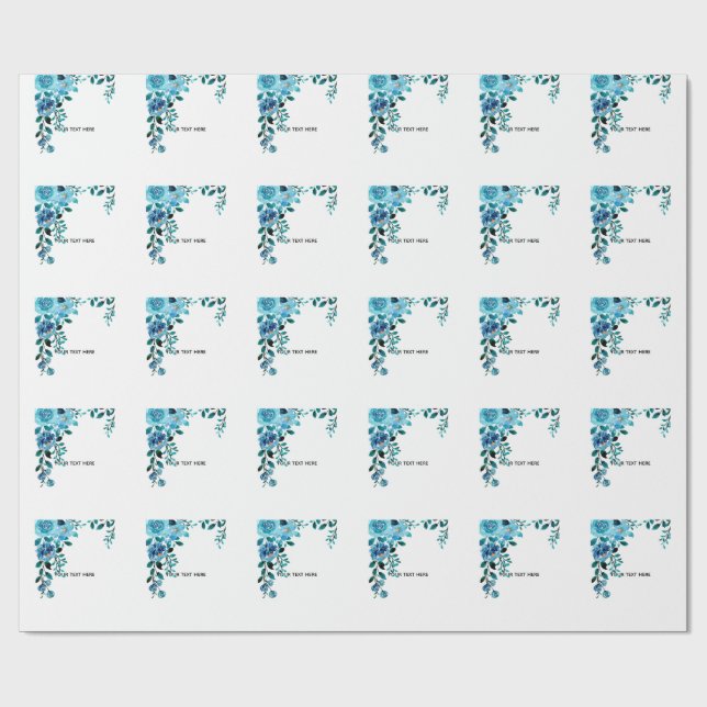 Papel De Presente Crie Seu Próprio Floral (Aberto)