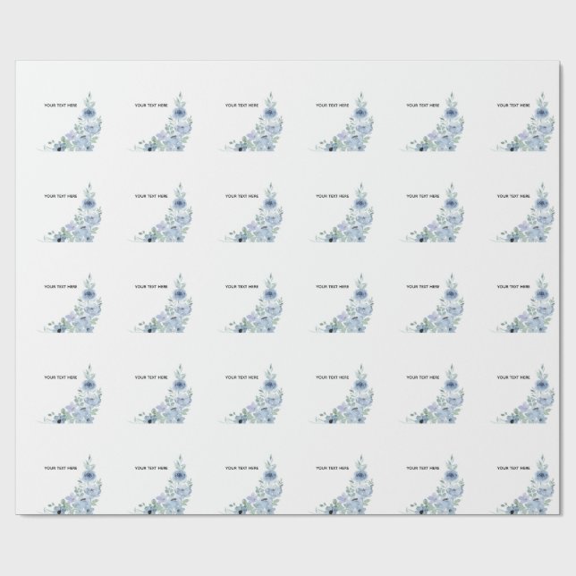 Papel De Presente Crie Seu Próprio Floral  (Aberto)