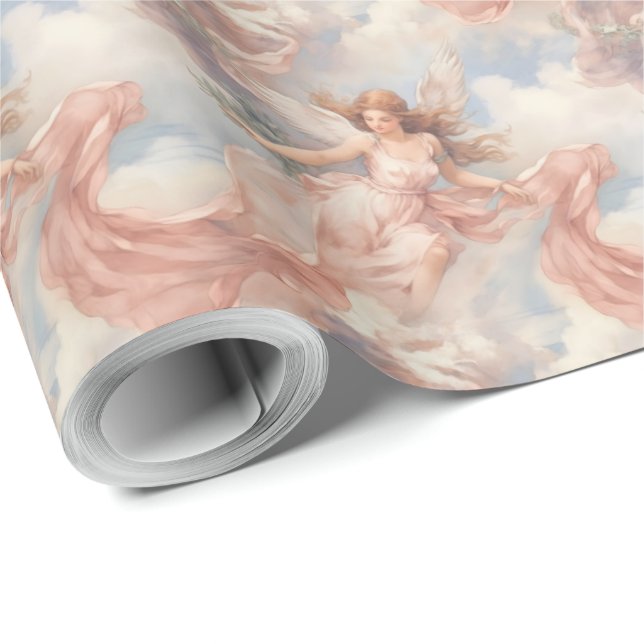 Papel De Presente Crie seus próprios ângulos de vinheta romântica (Ponta do rolo)