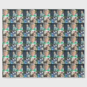 Papel De Presente Crie Sua Própria Colagem de Fotos