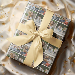 Papel De Presente Crie sua própria grade de fotos personalizada 4