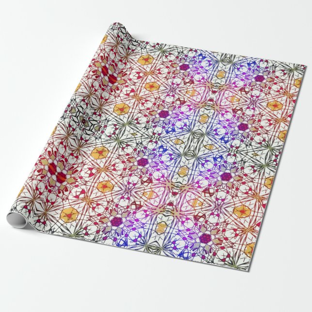 Papel De Presente Cristal (Desenrolado)
