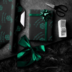 Papel De Presente Critérios RPG Teal Green Tabletop - Dispositivo