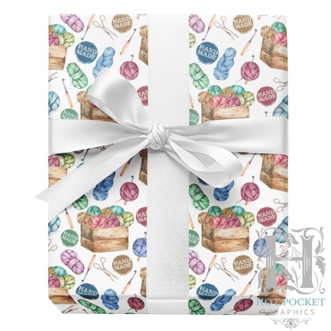 Papel De Presente Crochet Wrapping Paper (Criador carregado)