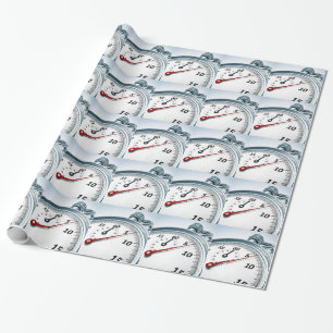 Papel De Presente cronômetro