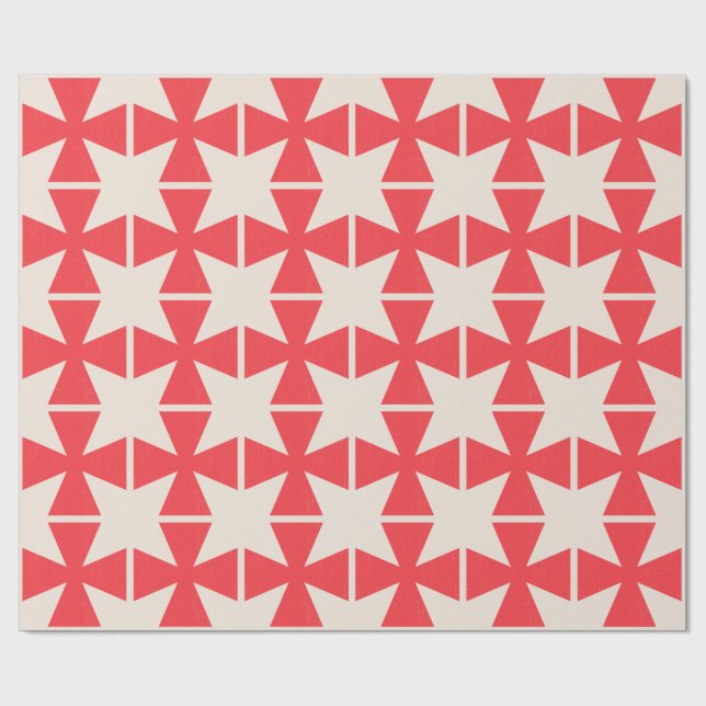 Papel De Presente Cruz dos Maçons Suecos (Aberto)