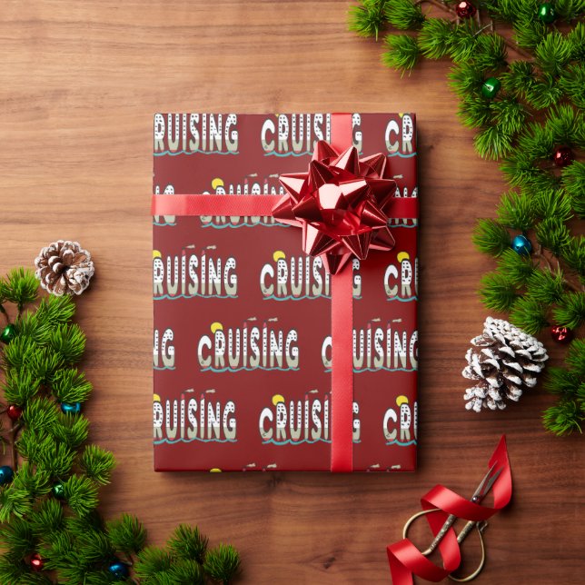 Papel De Presente Cruzeiro (Presente de Natal)