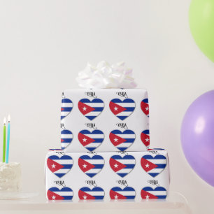 Papel De Presente Cuba Love