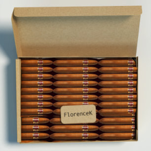 Papel De Presente Cubano luxuoso do Vip do charuto de Habana