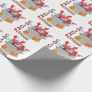 Papel De Presente Cuisina Cajun