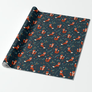 Papel De Presente Culturas Folhas