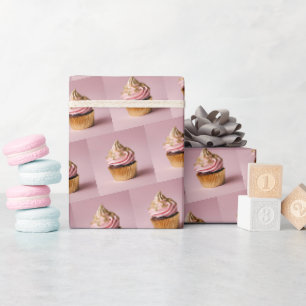 Papel De Presente Cupcake