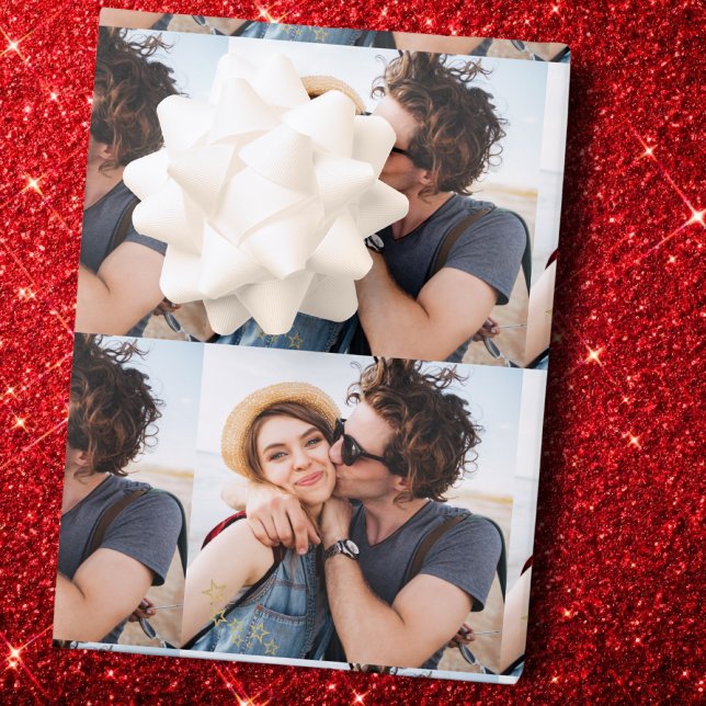 Papel De Presente Custom Photo Gift Wrap, Custom Family Photo (Criador carregado)