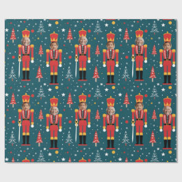 Papel De Presente custom photo nutcracker Wrapping Paper - 2 images