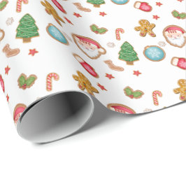 Papel De Presente Cute 2025 Kids Christmas Wrapping Paper