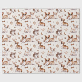 Papel De Presente Cute Chihuahua