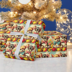 Papel De Presente Cute Chihuahua Puppies