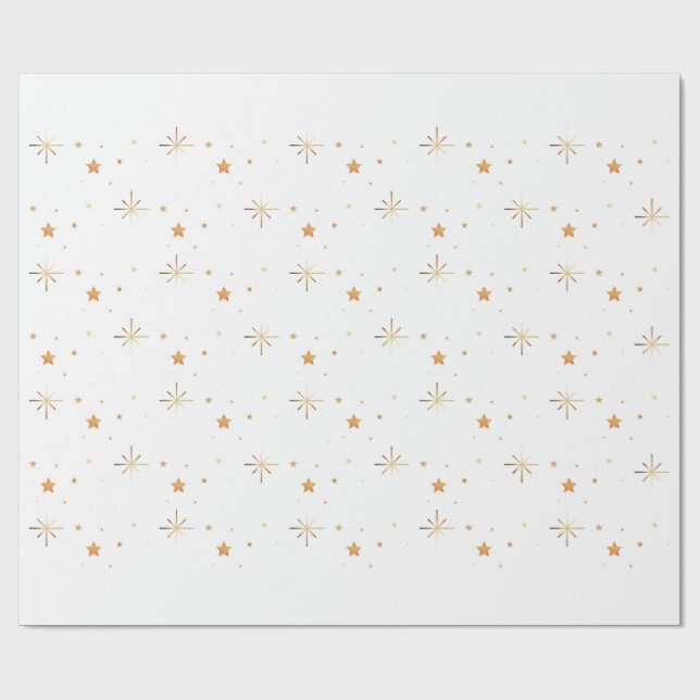 Papel De Presente Cute Good Vibes Wrapping Paper (Aberto)