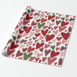 Papel De Presente Cute hearts valentine's day Mug