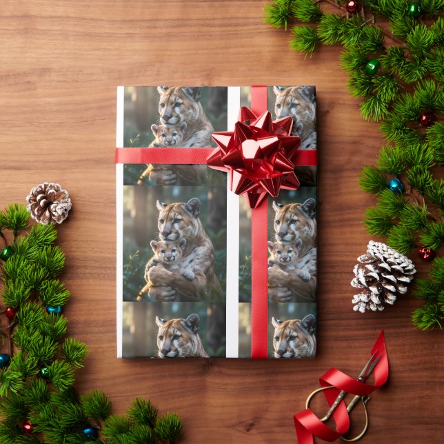 Papel De Presente  Cute SafariGift Wrap Jungle Baby Shower Gift Wrap (Presente de Natal)